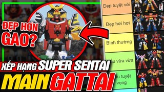 SUPER SENTAI: Xếp Hạng Main Gattai - Robot Nào Đẹp Hơn Siêu Nhân Gao? | meXINE