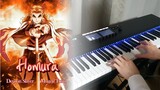 [Piano Cover] Demon Slayer 『 Homura 炎 』 Lisa l + Lyrics : Kimetsu no Yaiba Movie Mugen Train