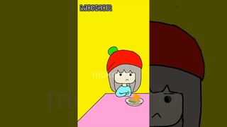 makan mi ayam pake t4i #trendingshorts  #animasiindonesia #animation #shorts