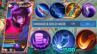 DYRROTH NEW PERFECT BROKEN UNDERRATED SPELL & EMBLEM + FULL STACK DIRE HIT?!! | TOTALLY DISASTER!