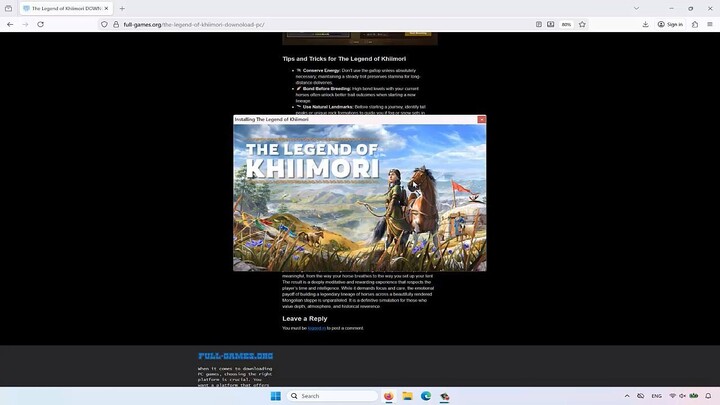 The Legend of Khiimori  TORRENT