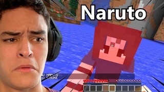 ANIME REPRESENTADO NO MINECRAFT!