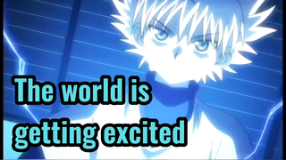 The world is getting excited