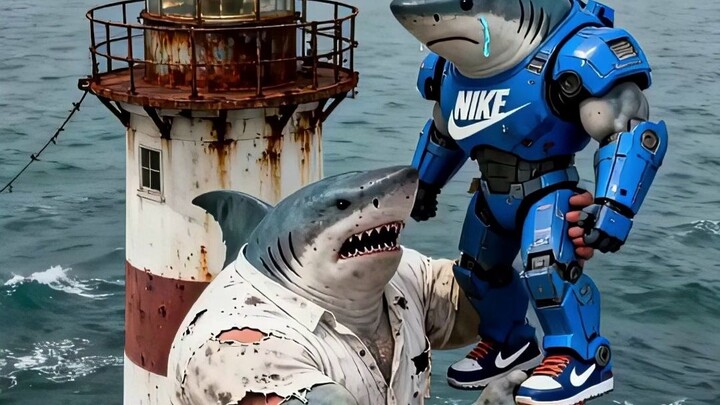 ไนกี้เมคคาโทนฉลามถูกโยนลงทะเล!