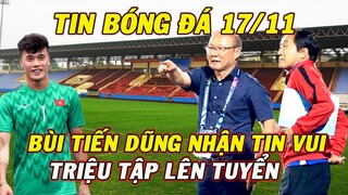 Thủ Môn Bùi Tiến Dũng Nhận Tin Quá Vui Từ Thầy Park Tại AFF Cup