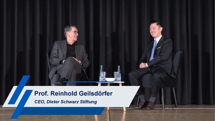 Prof. Reinhold Geilsdörfer (CEO, Dieter Schwarz Stiftung)
