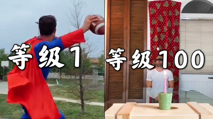 Seru sepanjang acara! Jagoan asing menantang lintasan parabola dari level termudah hingga tersulit! 