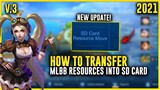 HOW TO MOVE MOBILE LEGENDS RESOURCES INTO SD CARD DECREASED YOUR MEMORY! - Mobile Legends 2021