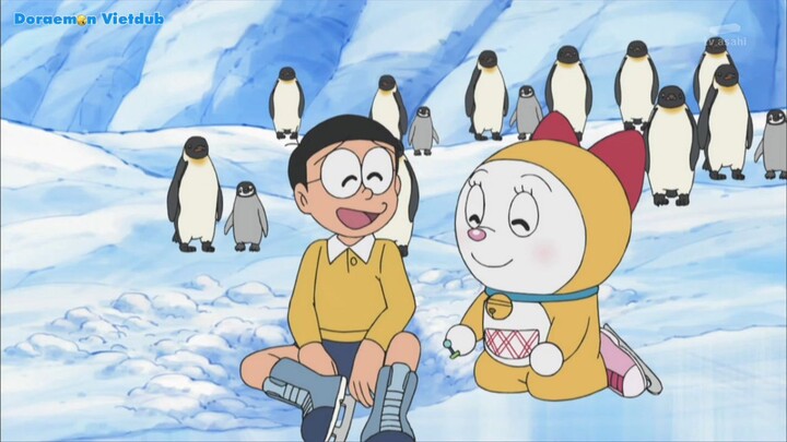 [S12] Doraemon lồng tiếng tập 5: Cùng nhau giải cứu chim cánh cụt bắc cực & Lịch đổi ngày