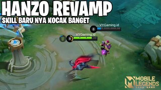 HANZO REVAMP - MEKANISME SKILL NYA JADI ANEH BANGET! MOBILE LEGENDS