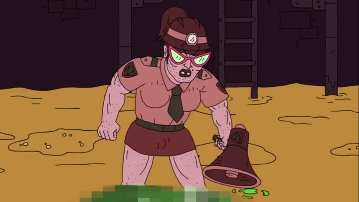 The warden fell in love with a lizard man, and they broke through the reproductive isolation and had