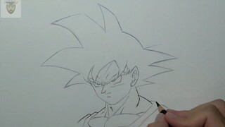 Cara menggambar Goku! - Tutorial langkah demi langkah untuk pemula