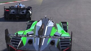 Lamborghini SC63 at the race on Bahrain international circuit