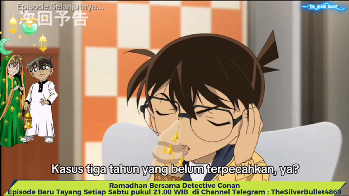 Detective Conan episode 1214 Tayang Sabtu 8 Maret 2025 di YTV di Telegram!
