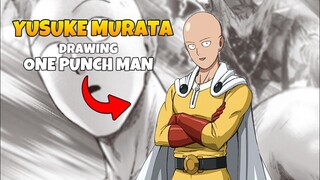 Yusuke Murata Drawing Saitama- One Punch Man Manga