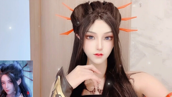[Live-Action Yan Lingji] The ultimate cosplay of the national animation goddess?