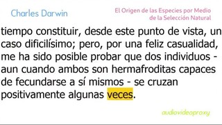 Charles Darwin - El Origen de las Especies por Medio de la Selección Natural 2/5