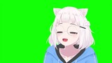 Ievan Polkka Cat vibing anime
