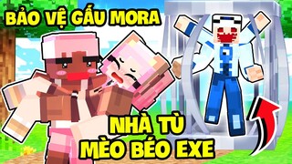 MIKE ĐEN THỬ THÁCH 24 GIỜ VƯỢT QUA NHÀ TÙ CỦA MÈOBÉO.EXE GIẢI CỨU MORA TRONG MINECRAFT