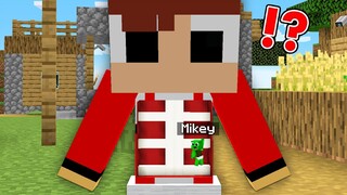 How can Mikey Survive inside JJ in Minecraft Challenge (Maizen Mazien Mizen)