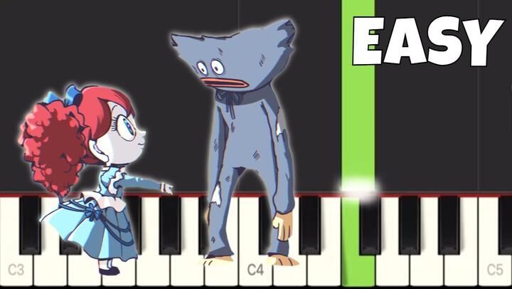 I'm Not A Monster - EASY Piano Tutorial - Poppy Playtime Wanna Live Meme