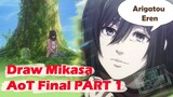 MBAK MIKASA JADI PERAWAN TUA 😭 | Speed Paint PART 1 [CHIBISTYLE]