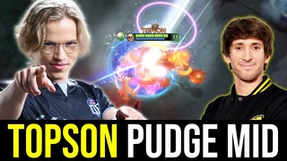 Topson PUDGE Controlling Whole Map - "DENDI MODE"