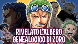 RIVELATO IL PASSATO DI ZORO: ECCO CHI ERANO I SUOI GENITORI!!