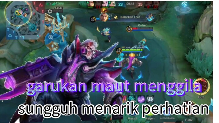 Roger membantai MLBB