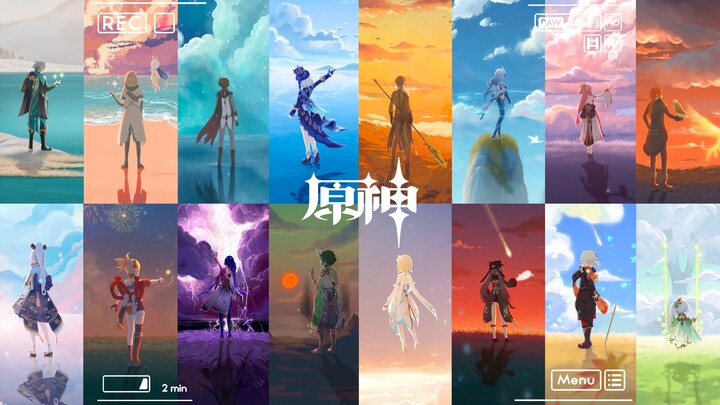 “短短42分钟,旅者的无数情感与思绪涌上心头”【原神/4K】无论你是否还在，提瓦特的星空永远有你的位置！