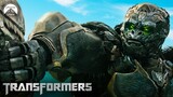 Every Optimus Primal Moment in Transformers Rise of the Beasts 🦍 | Paramount Movies