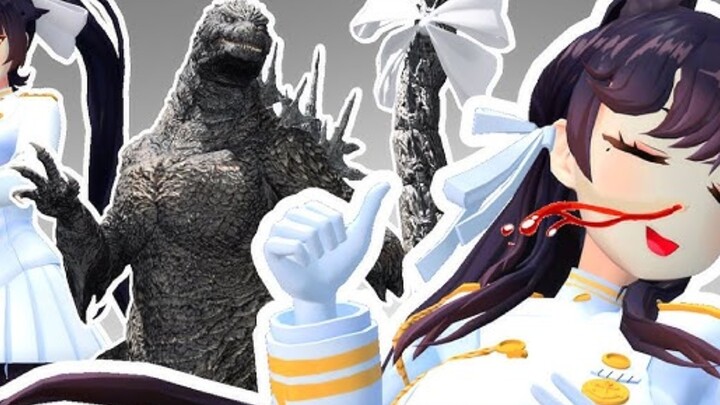 Godzilla bertemu Kaohsiung Atago · Azur Lane