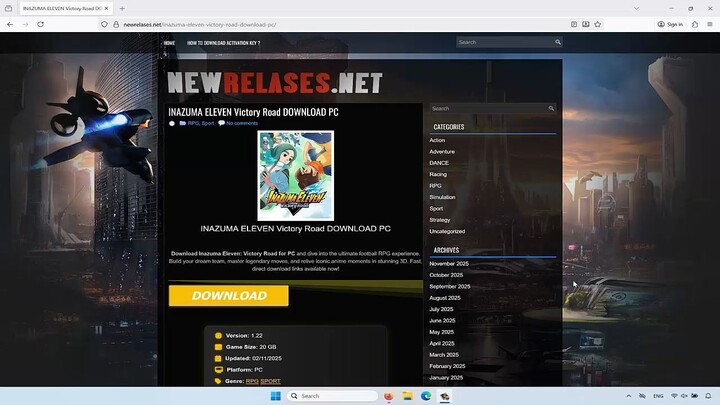 INAZUMA ELEVEN Victory Road CRACK