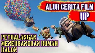 MENERBANGKAN SEBUAH RUMAH DENGAN JUTAAN BALON HELIUM||Alur Cerita Film UP 2009 | Movierastis