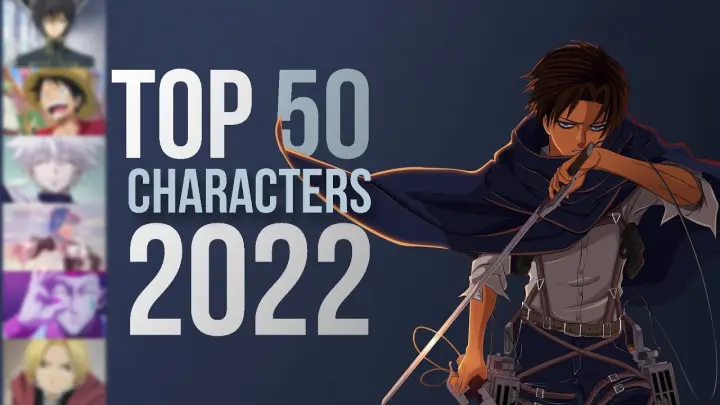 Comparison of most popular Anime Characters in 2022