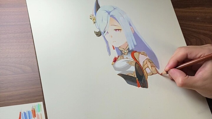 Membimbingmu Menggambar Istri Shenhe