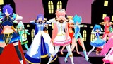 【MMD ギャラクシーエンジェル】エンジェル隊でhappy halloween