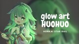 [glow art] Huohuo HSR karakter yang paling kawaii
