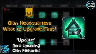 VFO: Clan Headquarters - WHAT TO UPGRADE FIRST? - Guide - More Upcoming Clan Features!