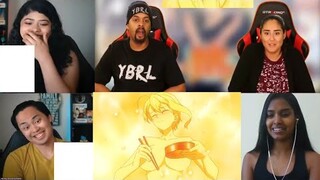 FOOD WARS EPISODE 2X1 REACTION MASHUP!!