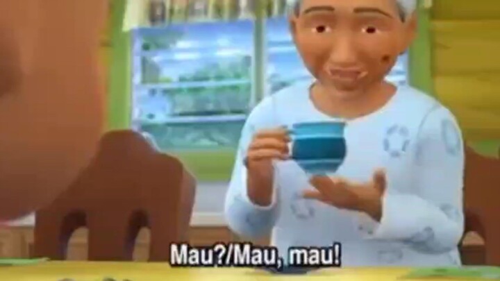 opah minum teh