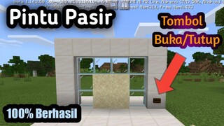 Cara Membuat Pintu Pasir Di Minecraft