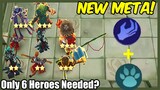NEW META! SUMMONERS + GUARDIANS ONLY 6 HEROES - MAGIC CHESS