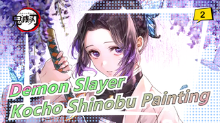 [Demon Slayer] Kocho Shinobu Realism Painting / No Longer Two Dimensions!_2