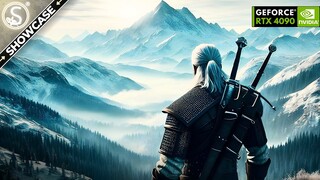 The Witcher 3 NEXT-GEN INSANE Ray Tracing Graphics — Spikeroog | RTX 4090 4K60