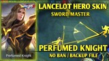 Lancelot Hero Skin Script - Sword Master | Full Effects | BackUp Files | No Ban | Mobile Legends