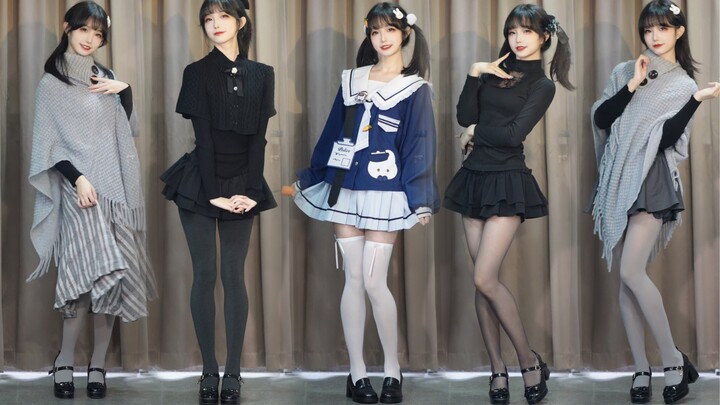 ขาว ดำ เทา ขอทุกสี! ❤ มาดูเธอเปลี่ยนชุดเนียนๆ กันเลย!