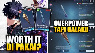 2 Weapon Ini Sudah di BUFF Tapi Galaku? Review Demon King & Vulcan Rage | Solo Leveling: ARISE