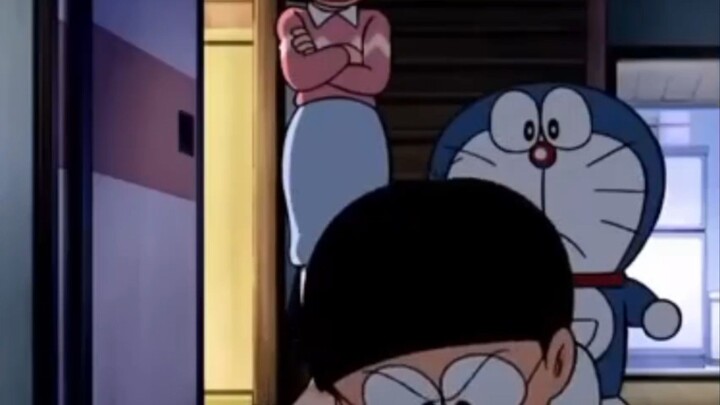 nobita marah ingin pergi dari rumah