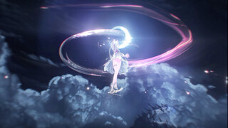 After three rounds of drinks, the moon has risen high in the branches.